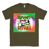 Army Green supports your local witches tumbler Classic Tee - BundleAndBundleShop
