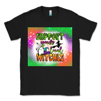 Black supports your local witches tumbler Classic Tee - BundleAndBundleShop