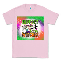 Bubblegum Pink supports your local witches tumbler Classic Tee - BundleAndBundleShop