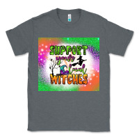 Charcoal Heather supports your local witches tumbler Classic Tee - BundleAndBundleShop