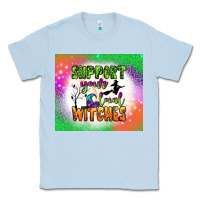 Dusty Blue supports your local witches tumbler Classic Tee - BundleAndBundleShop