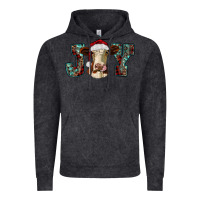 Vintage Black christmas joy with heifer cow Vintage Hoodie - RanaPortraitStore
