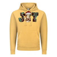 Vintage Mustard christmas joy with heifer cow Vintage Hoodie - RanaPortraitStore