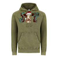 Christmas Joy With Heifer Cow Vintage Hoodie | Teevron