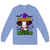 Spooky Heifer Halloween Long Sleeve Tee | Teevron