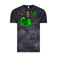 Cloud Black boo drink Vintage Tee - CowhideDigitalArt