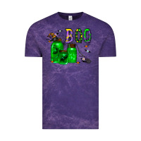 Cloud Purple boo drink Vintage Tee - CowhideDigitalArt
