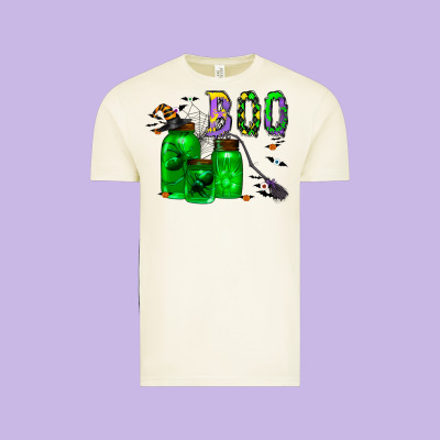 Boo Drink Vintage Tee Designed By Cowhidedigitalart