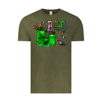 Vintage Olive boo drink Vintage Tee - CowhideDigitalArt
