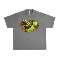 Tornado Tennis Christmas With Racket And Hat Urban Heavy Tee - FaDigitalArtStudio