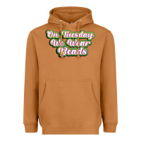 Meerkat on tuesday we wear beads Heavyweight Hoodie - MaliasSmallBusiness