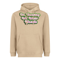 Mushroom on tuesday we wear beads Heavyweight Hoodie - MaliasSmallBusiness