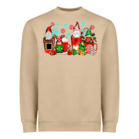 Mushroom christmas gnomes coffee cups Heavyweight Sweatshirt - texasbilliewilder