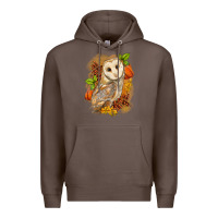 Fall Owl Premium Hoodie | Teevron