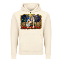 Vintage Artic merry christmas holy family Vintage Hoodie - RanaPortraitStore