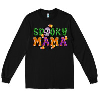 Black Spooky mama Long Sleeve Tee - Artiststas