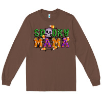Chestnut Spooky mama Long Sleeve Tee - Artiststas