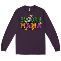 Plum Spooky mama Long Sleeve Tee - Artiststas