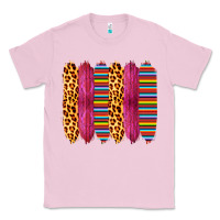Bubblegum Pink Pink Leopard Serape Brush Strokes Classic Tee - Bettercallsaul