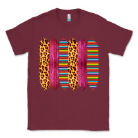 Burgundy Pink Leopard Serape Brush Strokes Classic Tee - Bettercallsaul
