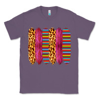 Lavender Pink Leopard Serape Brush Strokes Classic Tee - Bettercallsaul