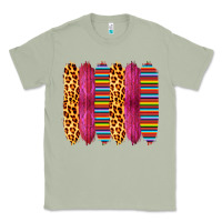Matcha Pink Leopard Serape Brush Strokes Classic Tee - Bettercallsaul