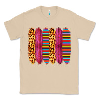 Mushroom Pink Leopard Serape Brush Strokes Classic Tee - Bettercallsaul