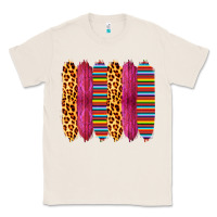 Natural Pink Leopard Serape Brush Strokes Classic Tee - Bettercallsaul