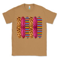 Toasted Coconut Pink Leopard Serape Brush Strokes Classic Tee - Bettercallsaul