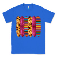 True Royal Pink Leopard Serape Brush Strokes Classic Tee - Bettercallsaul