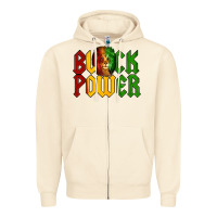 Sandshell Juneteenth Lion King Black Power Zipper Hoodie - LillyAllenDesigns