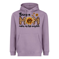 Lavender being a mom makes my life complete Heavyweight Hoodie - MaliasSmallBusiness