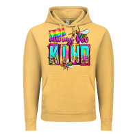 Vintage Mustard always bee kind Vintage Hoodie - Zillion Design Studio