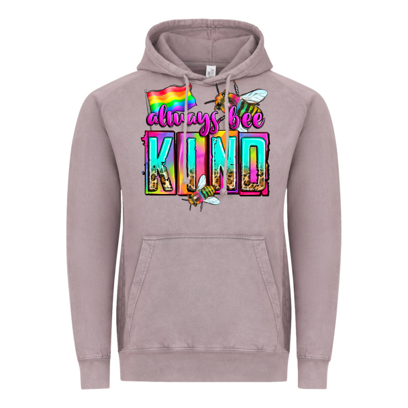 Always Bee Kind Vintage Hoodie by Zillion Design Studio | Teevron