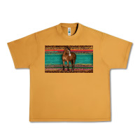 Peanut Butter western horse serape tooled leather leopard  sippy cup Urban Heavy Tee - BarkalooDesign