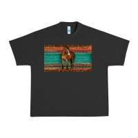 Pigment Black western horse serape tooled leather leopard  sippy cup Urban Heavy Tee - BarkalooDesign