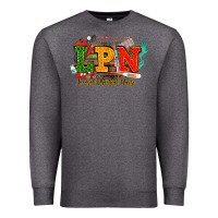 Charcoal Heather lpn licensed practical nurse juneteenth Premium Sweatshirt - NancyCooperArtShop