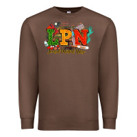 Chestnut lpn licensed practical nurse juneteenth Premium Sweatshirt - NancyCooperArtShop