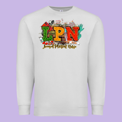 Lpn Licensed Practical Nurse Juneteenth Premium Sweatshirt Designed By Nancycooperartshop