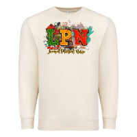 Sandshell lpn licensed practical nurse juneteenth Premium Sweatshirt - NancyCooperArtShop