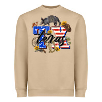 Mushroom texas tx Heavyweight Sweatshirt - Zillion Design Studio