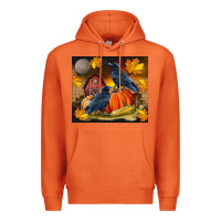 Carrot Fall Crow Premium Hoodie - LillyAllenDesigns