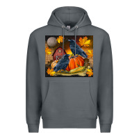 Rock Fall Crow Premium Hoodie - LillyAllenDesigns