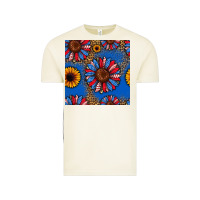 Vintage Arctic usa sunflowers seamless pattern Vintage Tee - HRA Design Shop