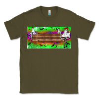 Army Green custom name freak ghosts license plate Classic Tee - BundleAndBundleShop