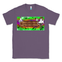 Lavender custom name freak ghosts license plate Classic Tee - BundleAndBundleShop