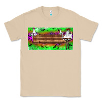 Mushroom custom name freak ghosts license plate Classic Tee - BundleAndBundleShop