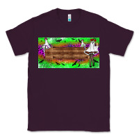 Plum custom name freak ghosts license plate Classic Tee - BundleAndBundleShop