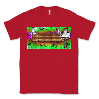 Red custom name freak ghosts license plate Classic Tee - BundleAndBundleShop