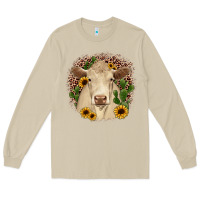 Mushroom charolais leopard cactus sunflower Long Sleeve Tee - JahusDesignShop